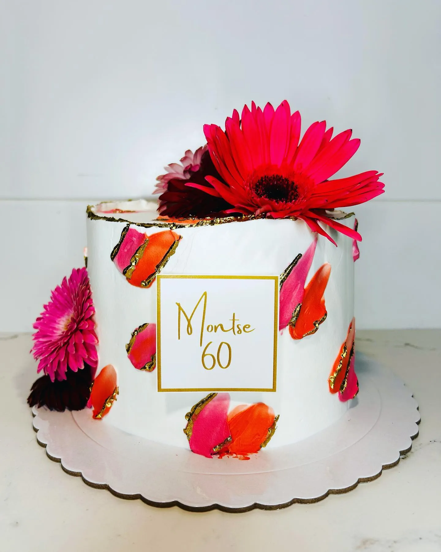 Tarta 60 Aniversario Montse - foto 1