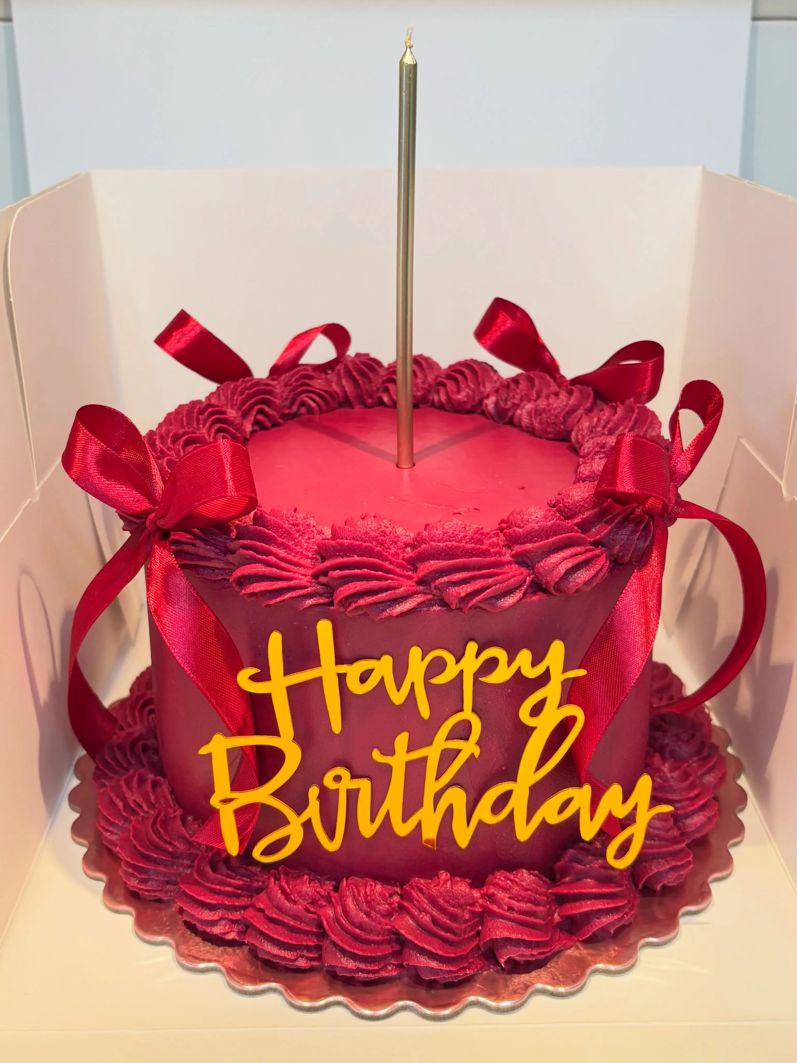 Tarta de Cumpleaños Clásica