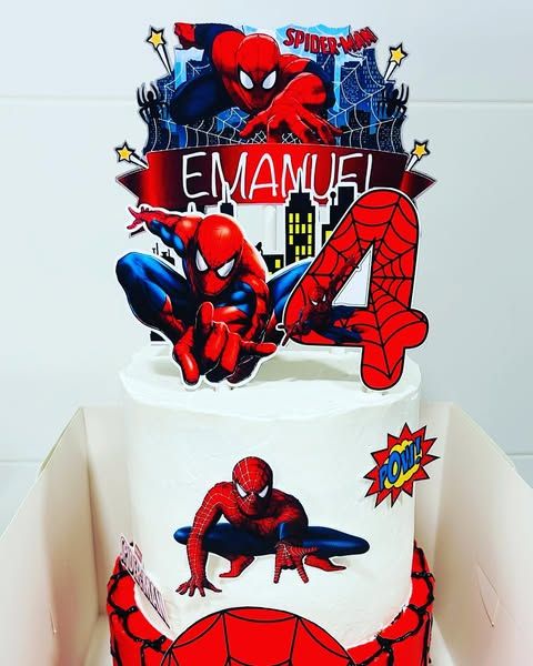 Tarta Spiderman - foto 2